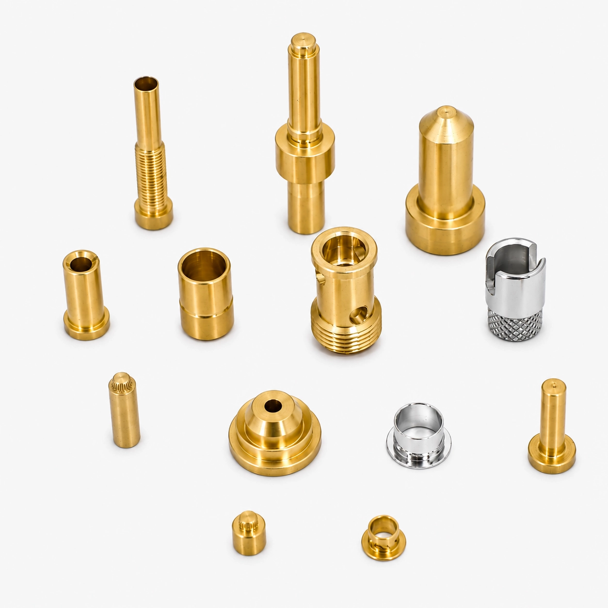 Precision Brass Turned Connectors